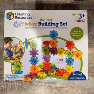 New learning resources gears gears gears  deluxe building set 100 pc.